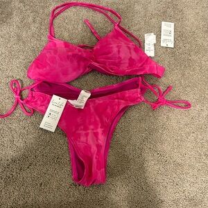 CUPSHE pink bikini